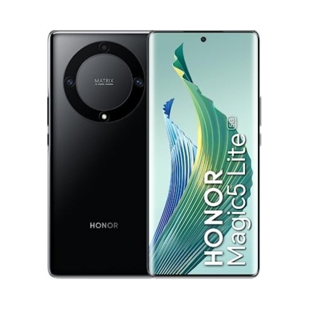 Honor Magic5 Lite 5G Dual SIM 8GB RAM 256GB -  Midnight Black EU Τηλεφωνία